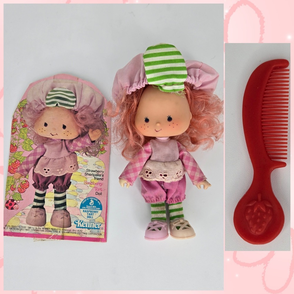Vintage Strawberry Shortcake American Greetings Kenner Raspberry Tart Doll 1979